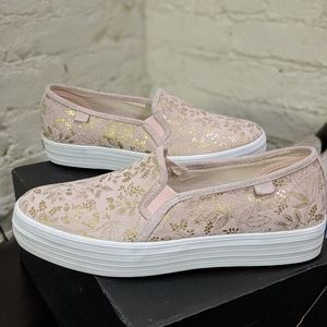 Keds RPC Blush with gold detail, Trip deck